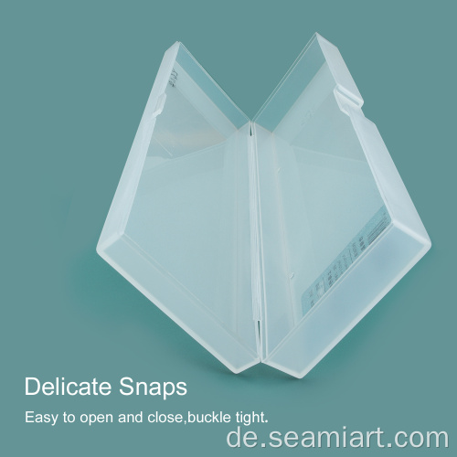Multi Zweck transparente Plastik -Schafs -Box -Set